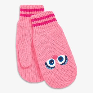 Kids Sesame Street knit mittens